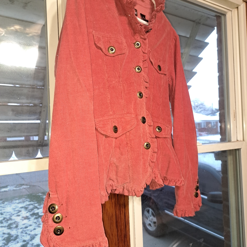 Stylish Pink Utility Jacket
